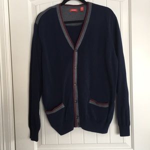 Navy Blue Cardigan